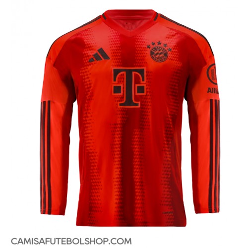 Camisa de time de futebol Bayern Munich Replicas 1º Equipamento 2024-25 Manga Comprida